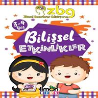 LİMON KİDS EĞİTİM KİTABI ZBG BİLİŞSEL ETKİNLİK 3-4 YAS 1