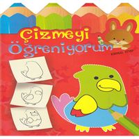 PARILTI EĞİTİM KİTABI ÇİZMEYİ ÖĞRENİYORUM 8 Lİ 1