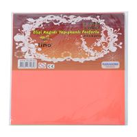 LİNO EL İŞİ KAĞIDI PP-013 FOSFORLU YAPIŞKANLI 23x33 5 RENK 5 Lİ 1
