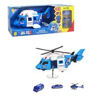 HEROES TOYS ERN-2003 HELİKOPTER POLİS SETİ ARABALI 1