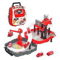 HEROES TOYS ERN-2017 ÇANTALI İTFAİYE SETİ ARABALI 1