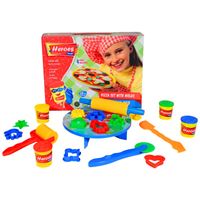 HEROES TOYS ERN-540 PİZZA OYUN HAMURU SETİ 1
