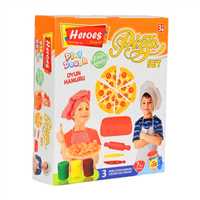 HEROES TOYS ERN-592 KÜÇÜK KUTULU PİZZA OYUN HAMURU SETİ 1
