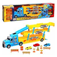 HEROES TOYS ERN-882 KATLI TAŞIYICI TIR TRAFİK SETİ 1