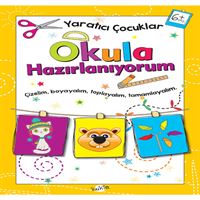 KUKLA ETKİNLİK KİTABI OKULA HAZIRLANIYORUM 6+ YAŞ 1