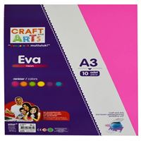 CRAFT ARTS EVA A3 NEON-FOSFORLU 10 LU U1140N-A3 1