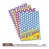 RED APPLE EVA 20x30 SİMLİ YUVARLAK ŞEKİLLİ 10 LU F8-10 1