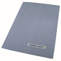DİLMAN EVRAK KAYIT DEFTERİ 5011 KARTON KAPAK 22x31 40 YP 1