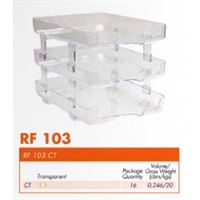 OPS EVRAK RAFI ÇEKMECELİ 3 LÜ GRİ CMC 103 1