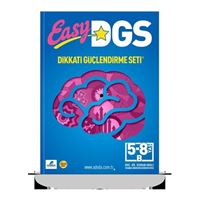 ADEDA EĞİTİM KİTABI EASY DGS 5-8 YAŞ - B 1
