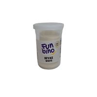 FUNBİNO OYUN HAMURU BEYAZ 115 GR F106 1