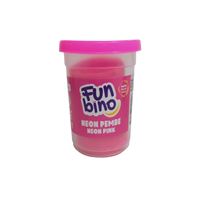 FUNBİNO OYUN HAMURU NEON PEMBE 115 GR F116 1