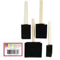 SÜDOR SÜNGER FIRÇA YASSI 4 LÜ BS128 1