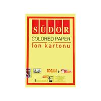 SÜDOR FON KARTONU 25x35 100 GR 10 RENK  FK-02 1