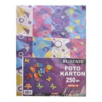 RUBENİS FON KARTONU DESENLİ 50x70 KARIŞIK 250 GR 10 LU RFDK-50 1