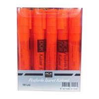 PİCADOR FOSFORLU KALEM PASTEL TURUNCU 10 LU KX 083 1