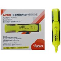 NOKİ FOSFORLU KALEM SARI 10 LU 9000S 1