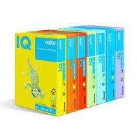 MONDİ IQ RENKLİ FOTOKOPİ KAĞIDI AÇIK SARI A4 80 GR 500 LÜ YE23 1