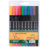 CARETTA TWİN LİNER KALEM C-T-65-400DP ÇİFT TARAFLI KARIŞIK 400 LÜ 1