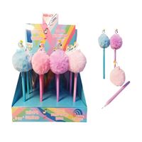 SİMPLY GEÇMELİ KALEM HB G-217-2 PONPON FLAMİNGO 12 Lİ 1