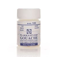 TALENS GUAJ BOYA ŞİŞE 100 WHİTE 16 ML 08161002 1