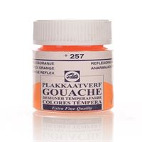TALENS GUAJ BOYA ŞİŞE 257 REFLEX ORANGE 16 ML 1