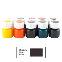 SÜDOR GUAJ BOYA ŞİŞE SİYAH 15 ML 12 Lİ SD500-14 1