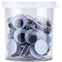 BRONS OYNAR GÖZ BR-681 SİYAH 10 MM. 12 Lİ 1