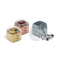 MAS CUBBİE HARİTA ÇİVİSİ 1320 YILDIZ ALTIN CAM TÜP 8 Lİ 1