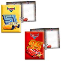 CARS HATIRA DEFTERİ 14x20 KİLİTLİ 80 YP 310210-33 1