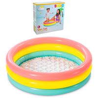 İNTEX 58924NP SUNSET BEBEK HAVUZU 3 BOĞUMLU 86x25 CM 1-3 YAŞ 1