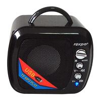 REXPO HOPARLÖR MİNİ SES BOMBASI SD KART & USB GİRİŞLİ RMS-55 1
