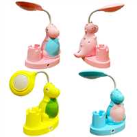 HUN BEST MASA LAMBASI DİNOZOR 6-163 USB ŞARJ KALEMTIRAŞLI 3+ 1