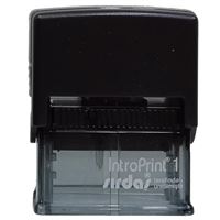 İNTROPRİNT KAŞE 1 SİYAH KEÇE 14x38 MM 1