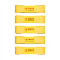 UYGUN SATEN KURDELE 30 MM 10 MT SARI 5 Lİ 1