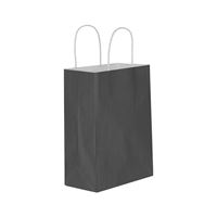 HLSAN HEDİYE ÇANTASI KARTON SİYAH 18x24 25 Lİ 1