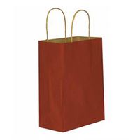 UZAY HEDİYE ÇANTASI KARTON KRAFT KIRMIZI 18x24 25 Lİ 1