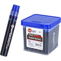 RED APPLE TAHTA KALEM KARTUŞU MAVİ 36 LI 264 1