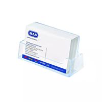 MAS KARTVİZİTLIK 484 KÖSELI ŞEFFAF 1