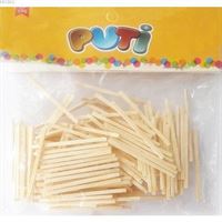 PUTİ KİBRİT ÇÖPÜ NATUREL 200 LÜ 00947 1