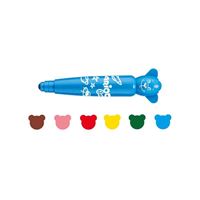 CARİOCA KEÇELİ KALEM 12 RENK JUMBO TEDDY BEBEK 42816 1