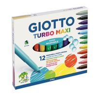 GİOTTO KEÇELİ KALEM JUMBO 12 RENK TURBO MAXİ 454000 1