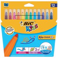 BİC KEÇELİ KALEM KİD COULEUR XL 12 RENK 828966 1