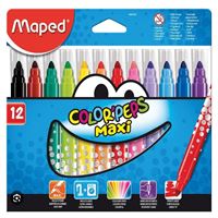 MAPED COLOR PEPS KEÇELİ KALEM 12 RENK MAXİ 846020 1