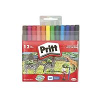 PRİTT KEÇELİ KALEM 12 RENK 1687976 1