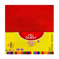 BU-BU KEÇE KE0010 20x30 TEK RENK KIRMIZI 2 MM 10 LU 1
