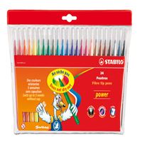 STABİLO KEÇELİ KALEM POWER 24 RENK 280-24-01 1