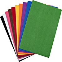 NOVA COLOR KEÇE 50X70 YAPIŞKANLI KARIŞIK 10 LU NC-367 1