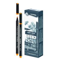 LYRA KEÇELİ KALEM 6750313 ART PEN SULANDIRILABİLİR LUM. ORANGE 10 LU 1