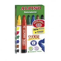 ALPİNO KEÇELİ KALEM MAXİ 6 RENK AR-05 1